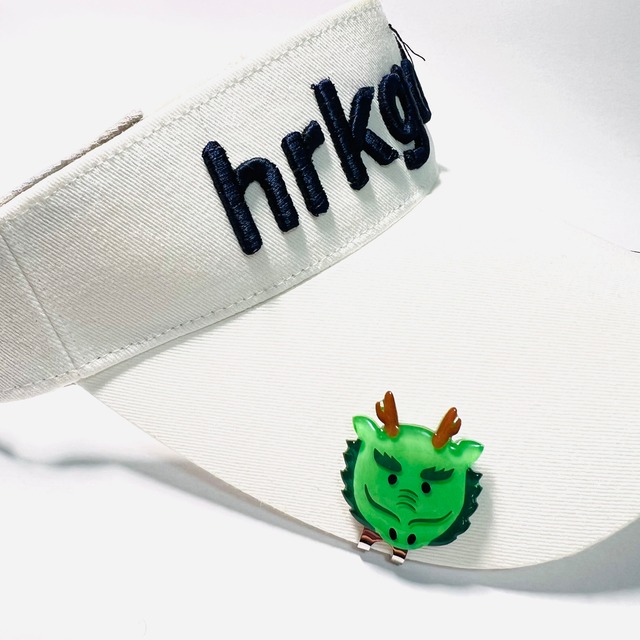 ゴルフマーカー・龍さん (マグネットタイプ)