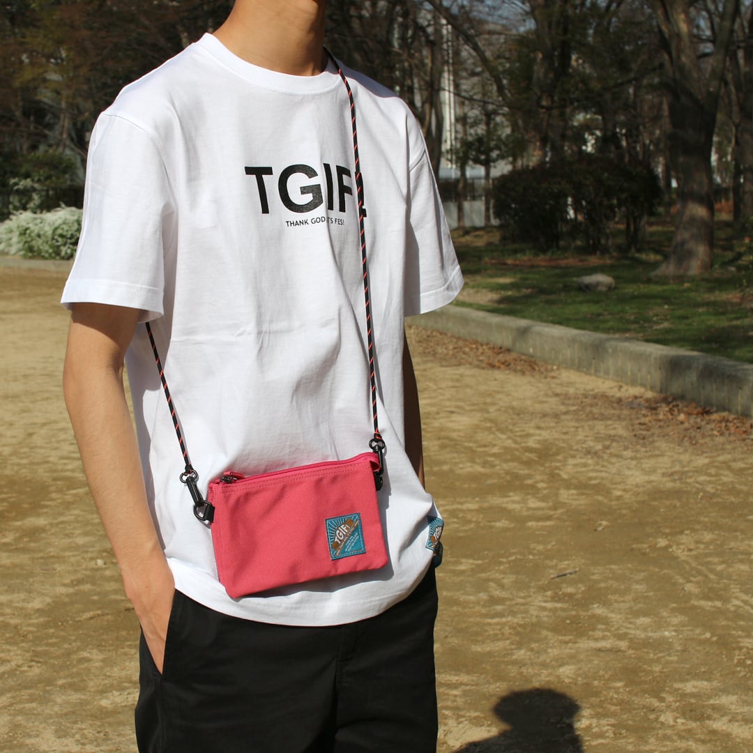 フェスバッグ TGIF! スマホ＆ウォレットネックポーチ/ミニショルダー