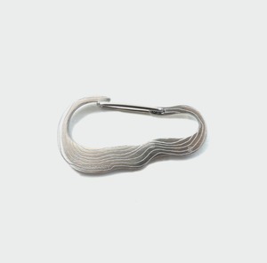[999HUMANITY] GONGZONE CARABINER (SILVER) 正規品  韓国 ブランド 韓国ファッション 韓国代行 999 ヒューマニティ HUMANITY 日本 店舗