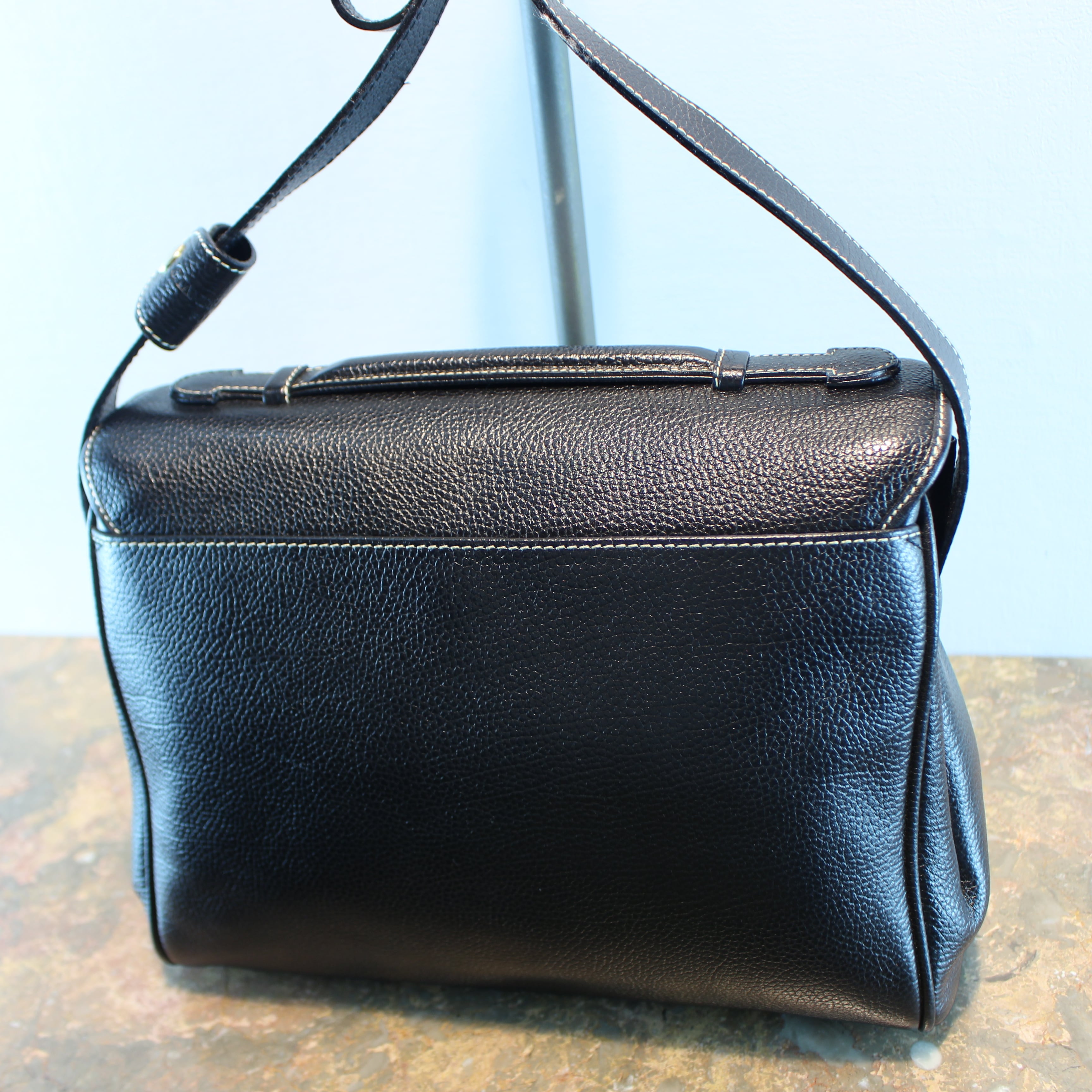 GIANFRANCO LOTTI 2WAY LEATHER SHOULDER BAG MADE IN ITALY GIANFRANCO LOTTI 2WAY LEATHER SHOULDER BAG MADE IN ITALY