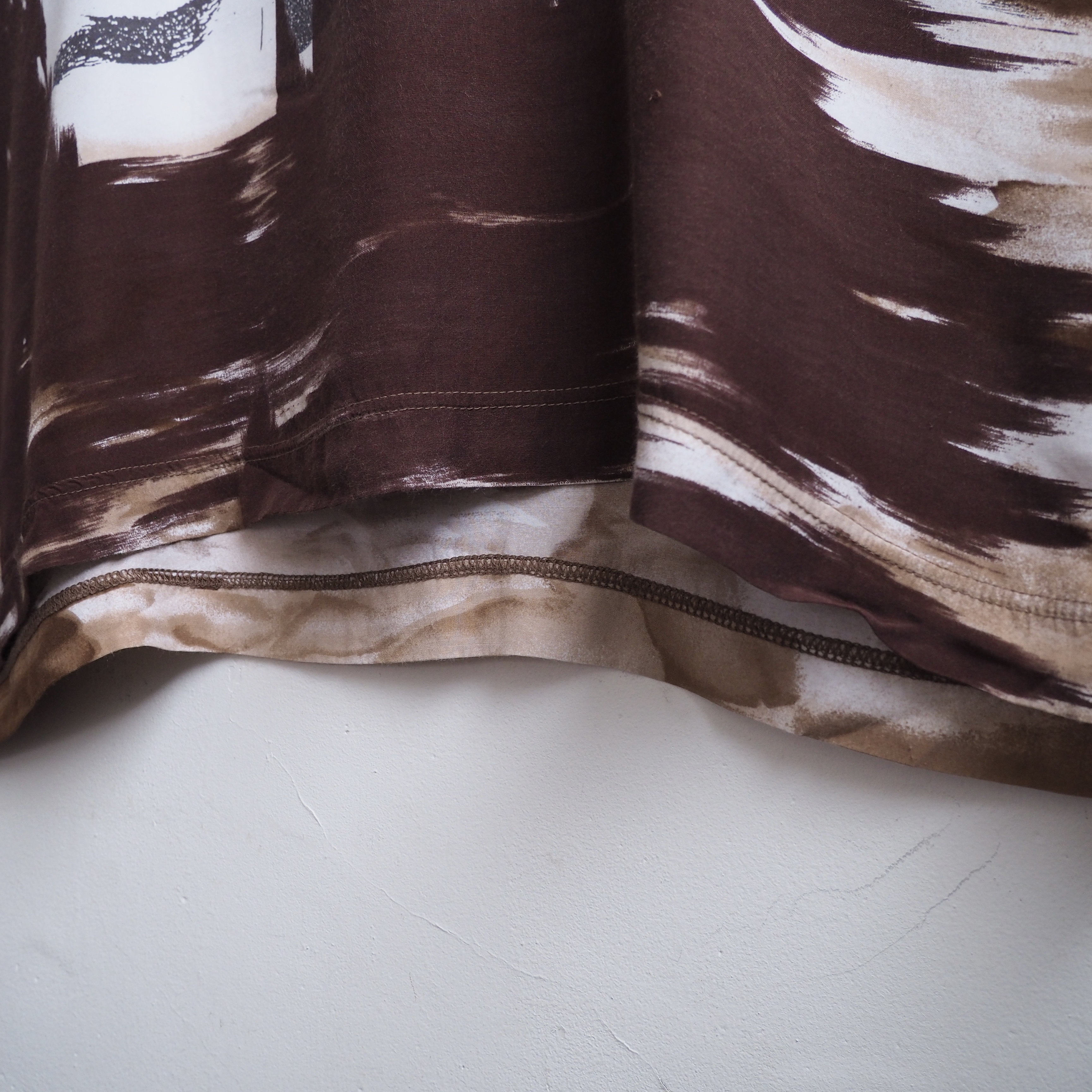 1980 - 90s ” Marilyn Monroe ” Modern Art printed Piece Dyeing vintage loose Rayon Tee