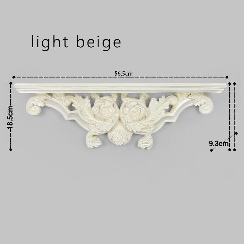 ウォールラック 壁掛け収納 猫脚風 ロココ調ヨーロピアンインテリア