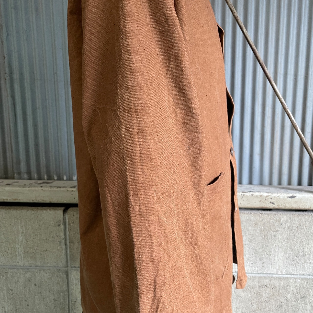 ユーロ カバーオール フレンチワーク ジャケット メンズM相当 古着 