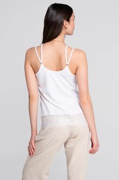 オスカリート　シャンティ　コットントップス  ホワイト ２、３サイズ