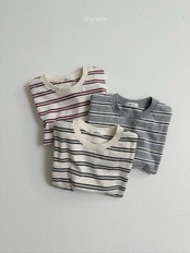 【取寄/韓国直送】digreen 26/SM  マルチストライプ半袖Tシャツ｜夏服｜韓国子供服
