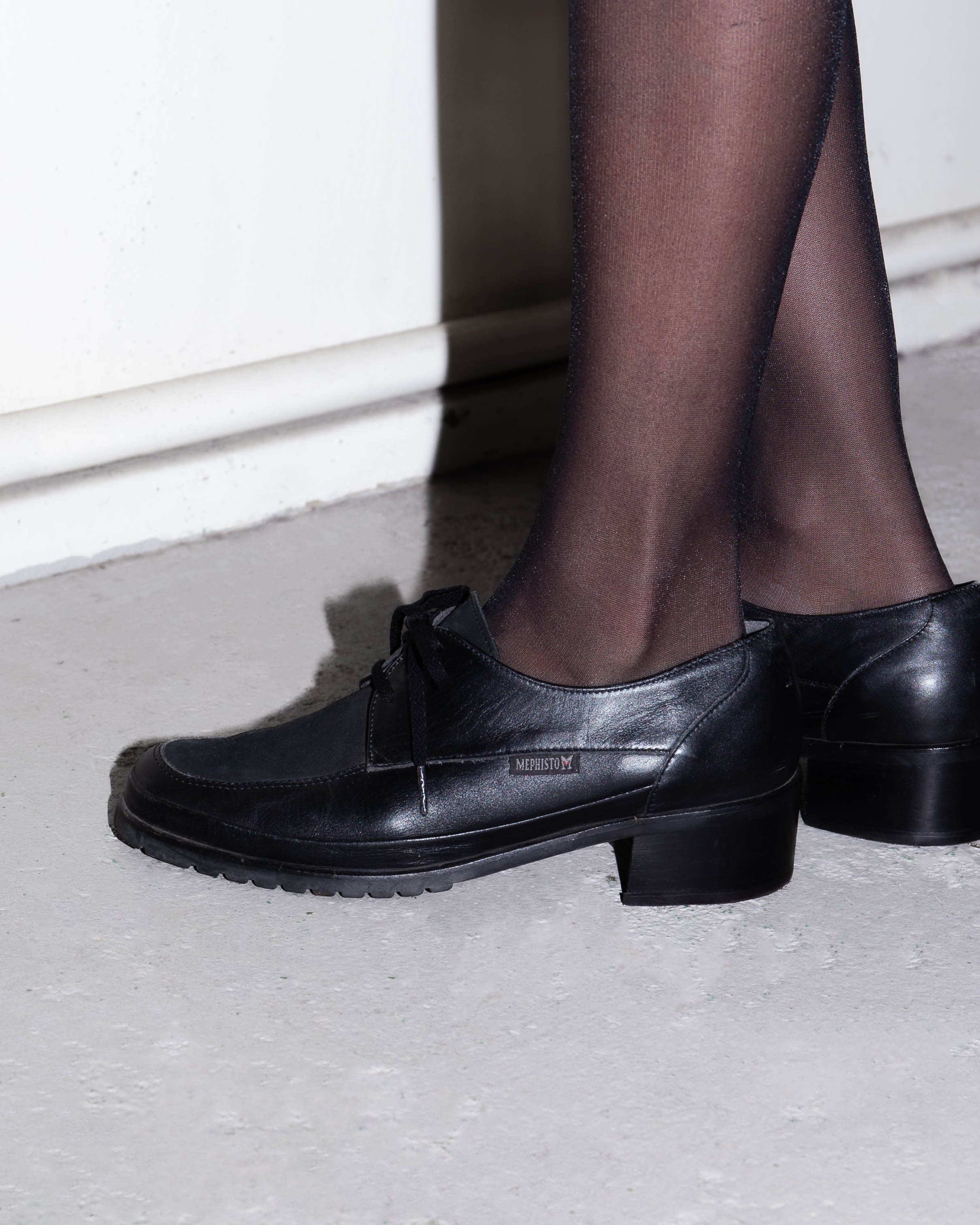 MEPHISTO - smooth & nubuck lace-up shoes | LUIK FINN