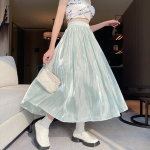 【送料無料】 ロングスカート 4色 シフォンスカート アンクル丈 マキシ丈 フレア Aライン ハイウエスト 光沢感 薄手 裏地 かわいい 大人可愛い きれいめ シンプル カジュアル 大人 おしゃれ お洒落 こなれ感 ラフ とろみ感 抜け感 レディライク ガーリー 無地 夏 誕生日会 20代 30代 40代 レディース 女性用 ママ 着回し 普段使い 韓国 オルチャン ファッション コーデ スタイル 楽ちん 体型カバー 定番 プチプラ 着痩せ デート お出かけ アウトドア お茶会 女子会 授業参観