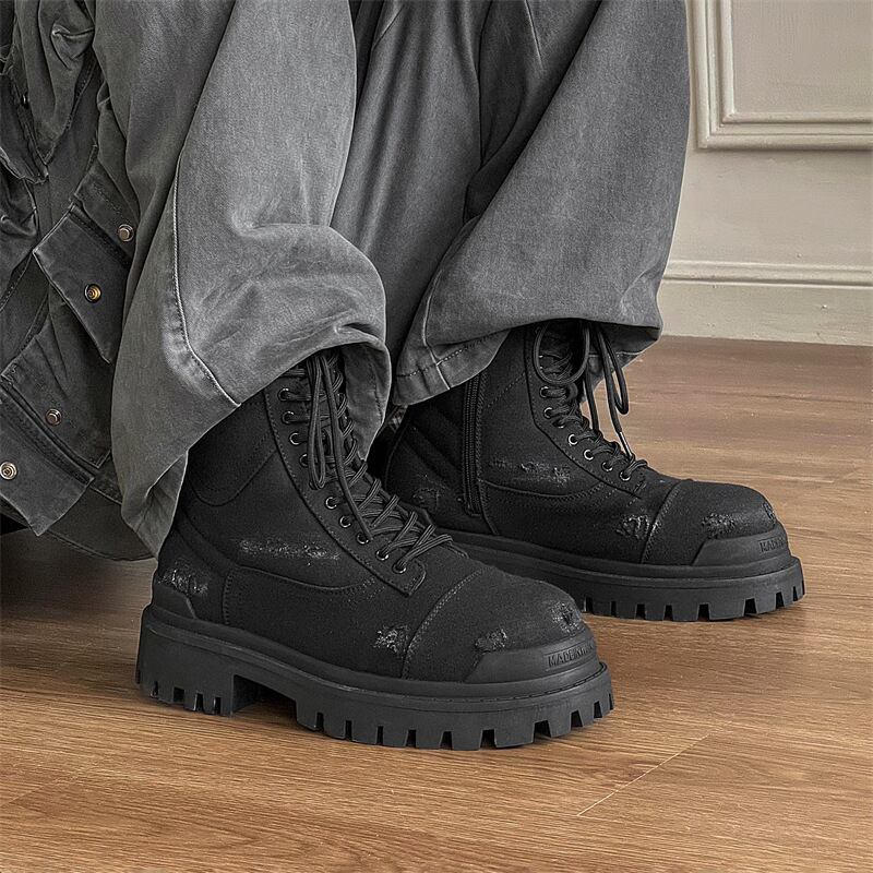 靴 Urban Cypher Grain Layer Boots Rugged Battalion Boots | Urban Cypher