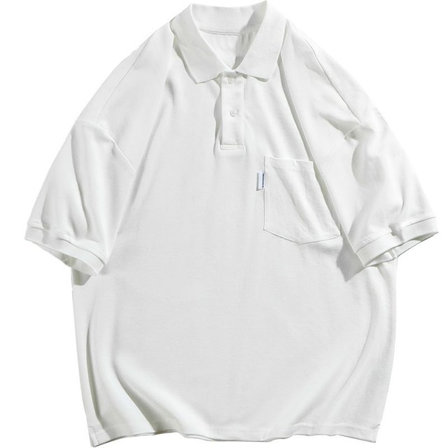 ルーズフィットポロシャツ 3カラー A1144