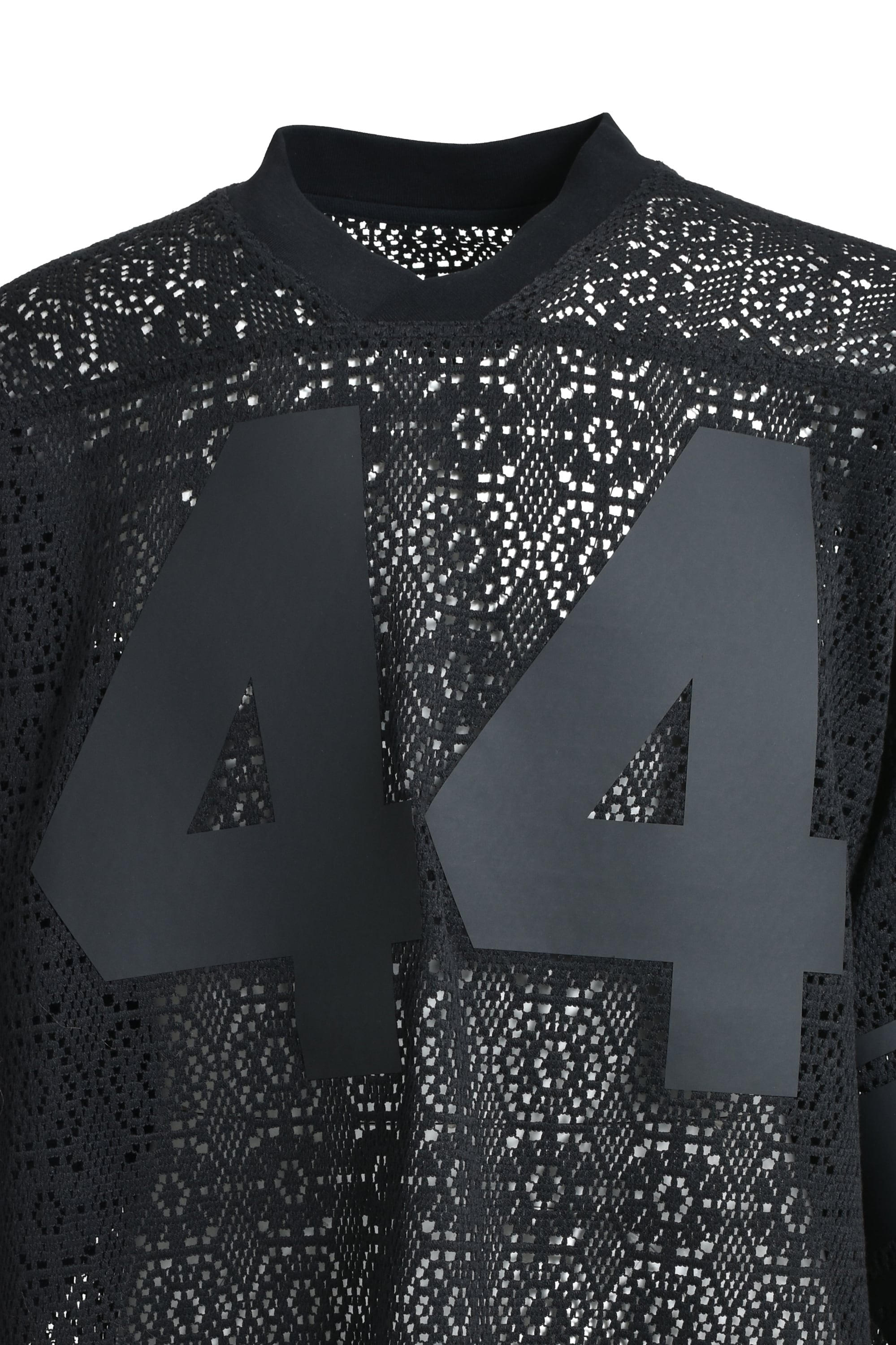 BREATH】CROCHET SS GAME SHIRT / BLACK | PARX.【ストリートセレクト