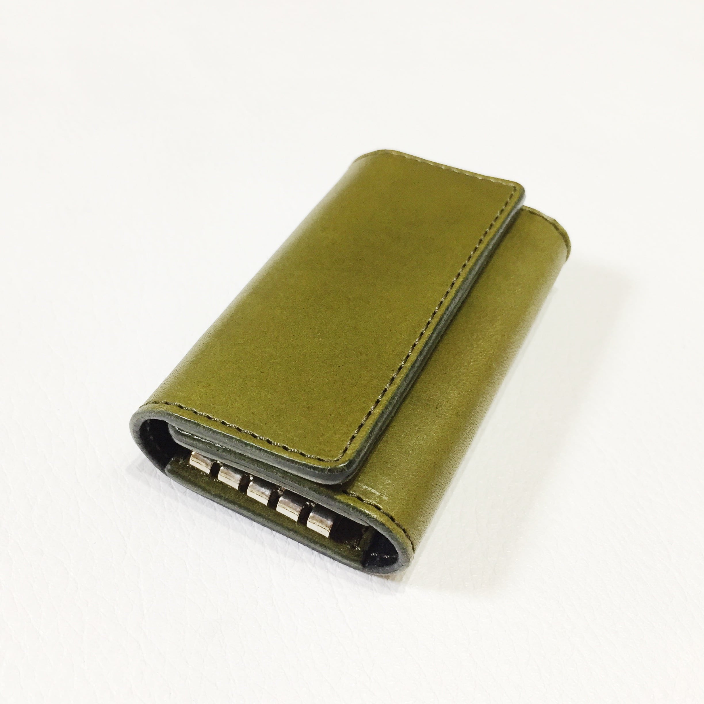シンプルなキーケース プレーンタイプ | Lilyleather Design＊リリー