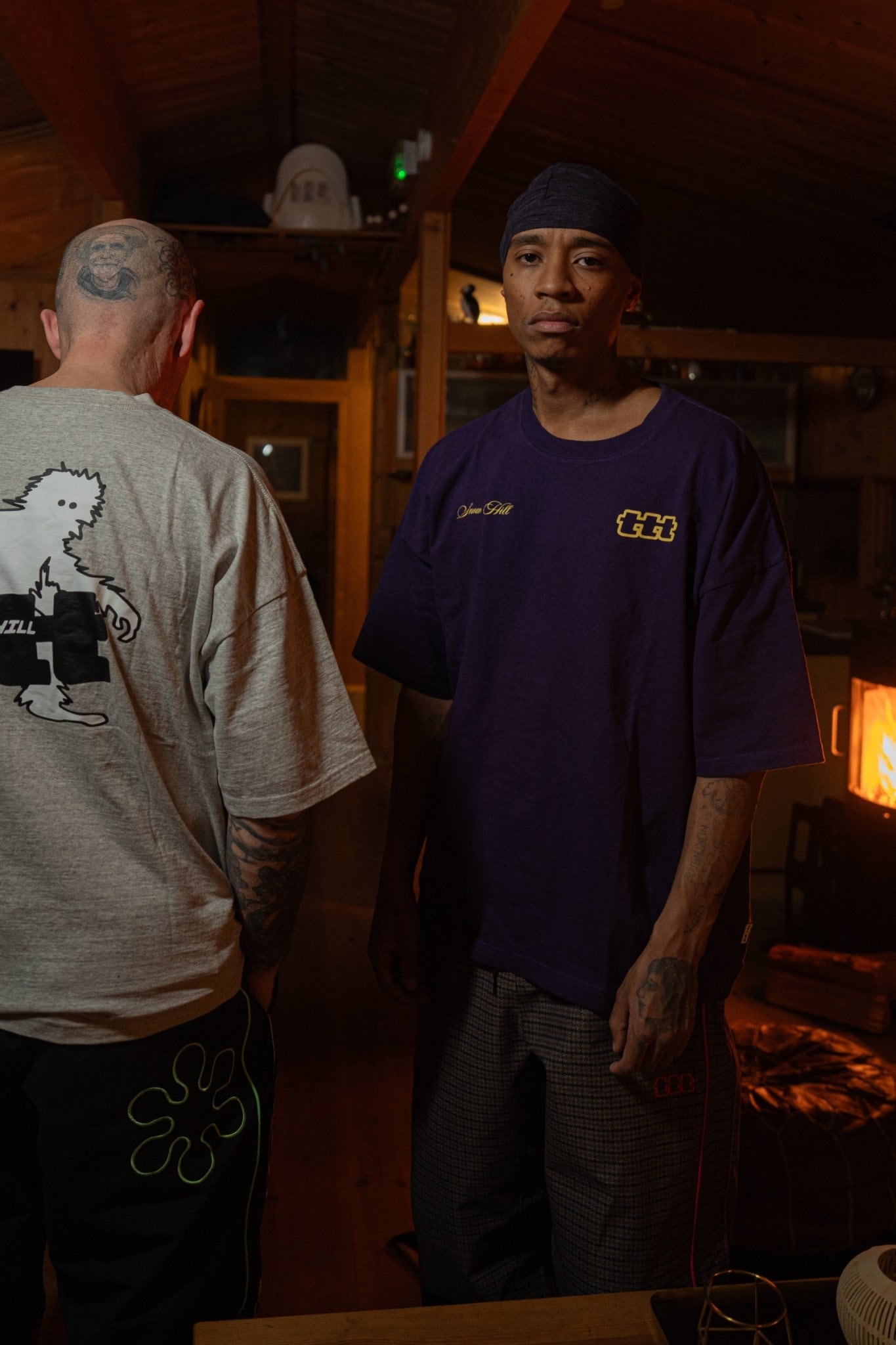 TTTMSW×SNOW HILL Yeti T-shirt（PURPLE） | TTTMSW