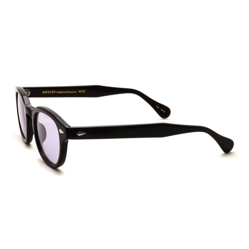 モスコット LEMTOSH ブラックサングラス MOSCOT / LEMTOSH Sun / BLACK - Light PURPLE レムトッシュサン