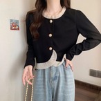 レース ニットカーディガン G104CT0048