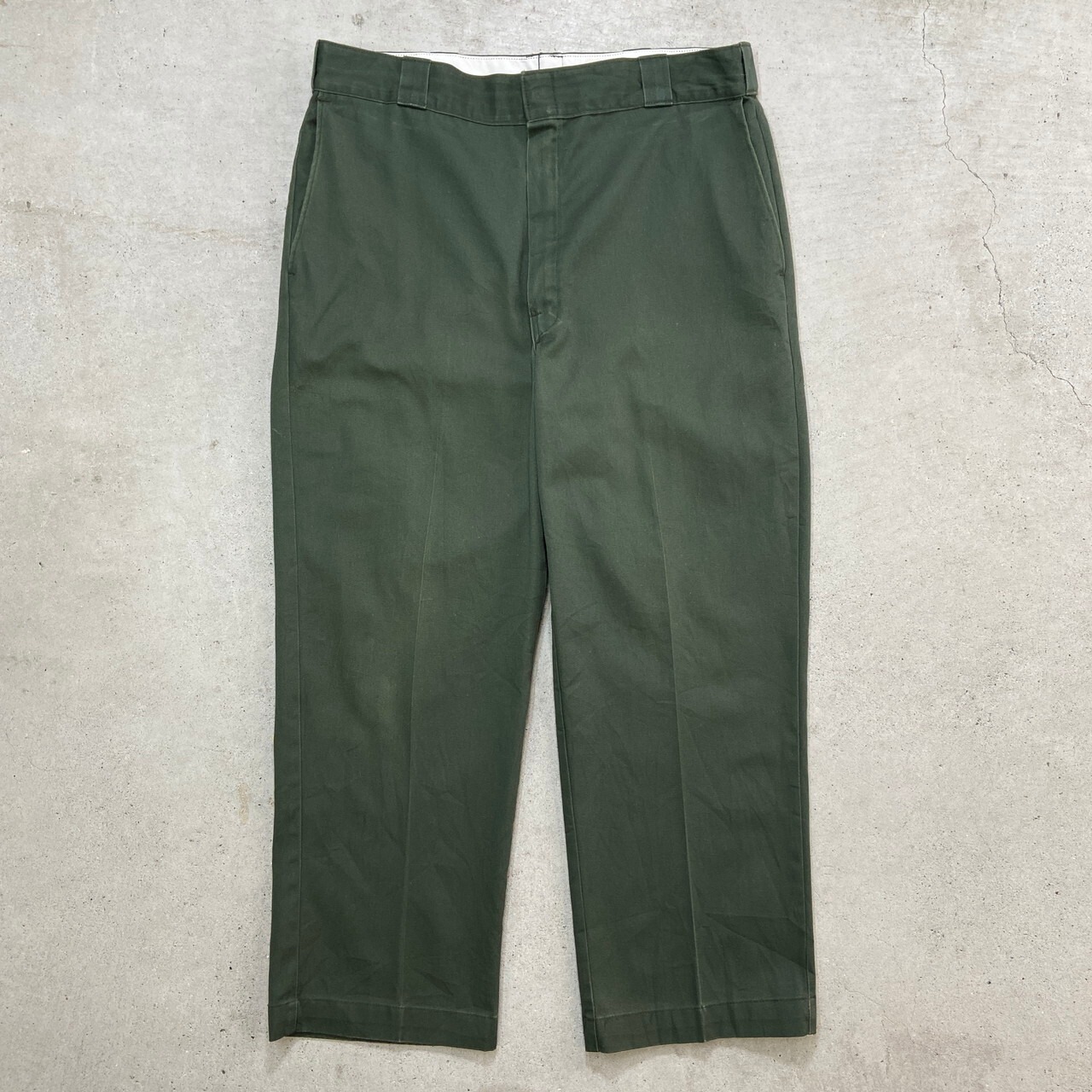 90年代 USA製 Dickies ディッキーズ ワークパンツ メンズW38 古着 