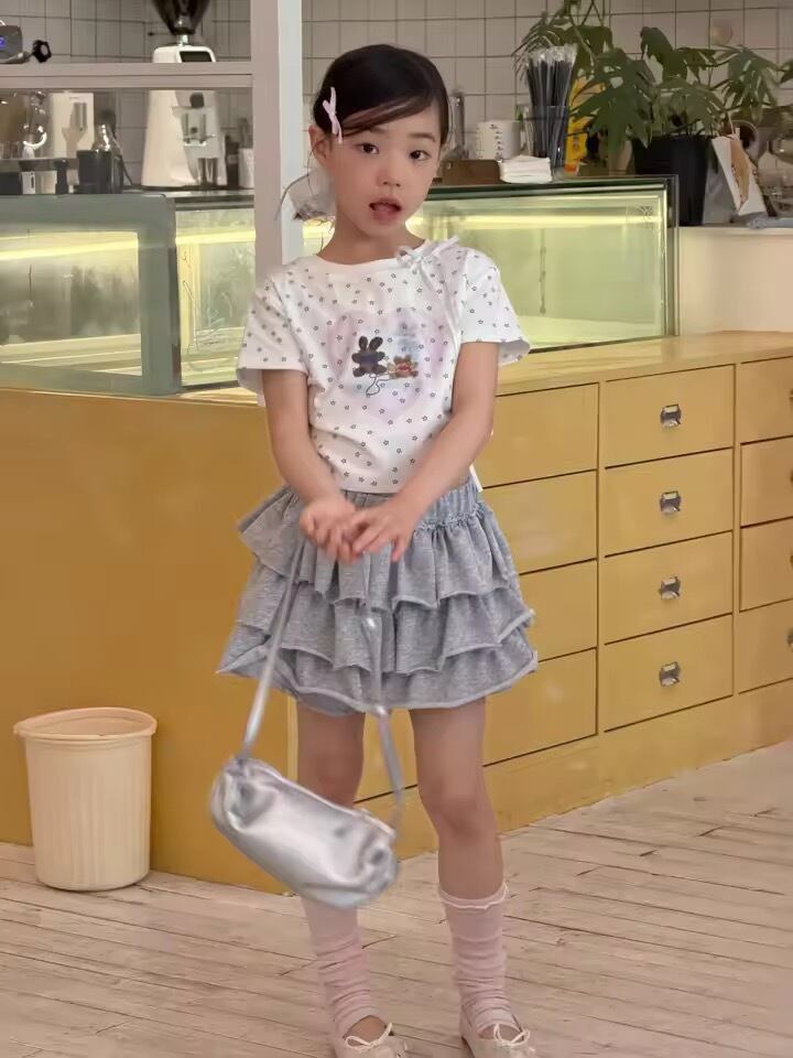 スウェットティアードミニスカート