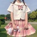 ✞ サマーショート白ネイビー半袖スリーブシャツブラウスベーシック ホワイト 夏物 ✞ゴスロリ SM ミリ 甘ロリ クラロリ 和ロリ エレガント 黒ロリ 姫ロリ 華ロリ BB-BB5639694