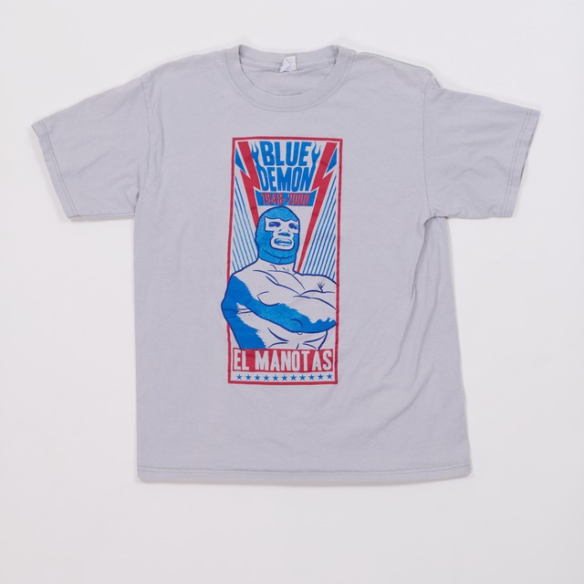古着 ブルーデーモン BLUE DEMON LUCHA Tシャツ