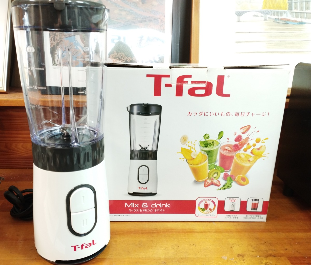 T-fal ミックス＆ドリンク ホワイト | 【WEBショップ】中村区亀島  