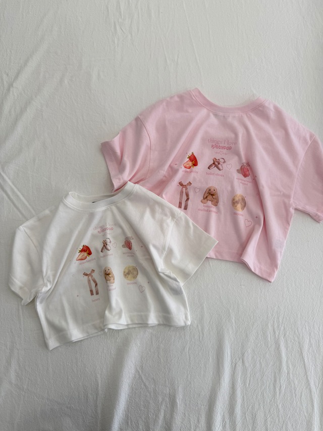 （即納）strawberry tee
