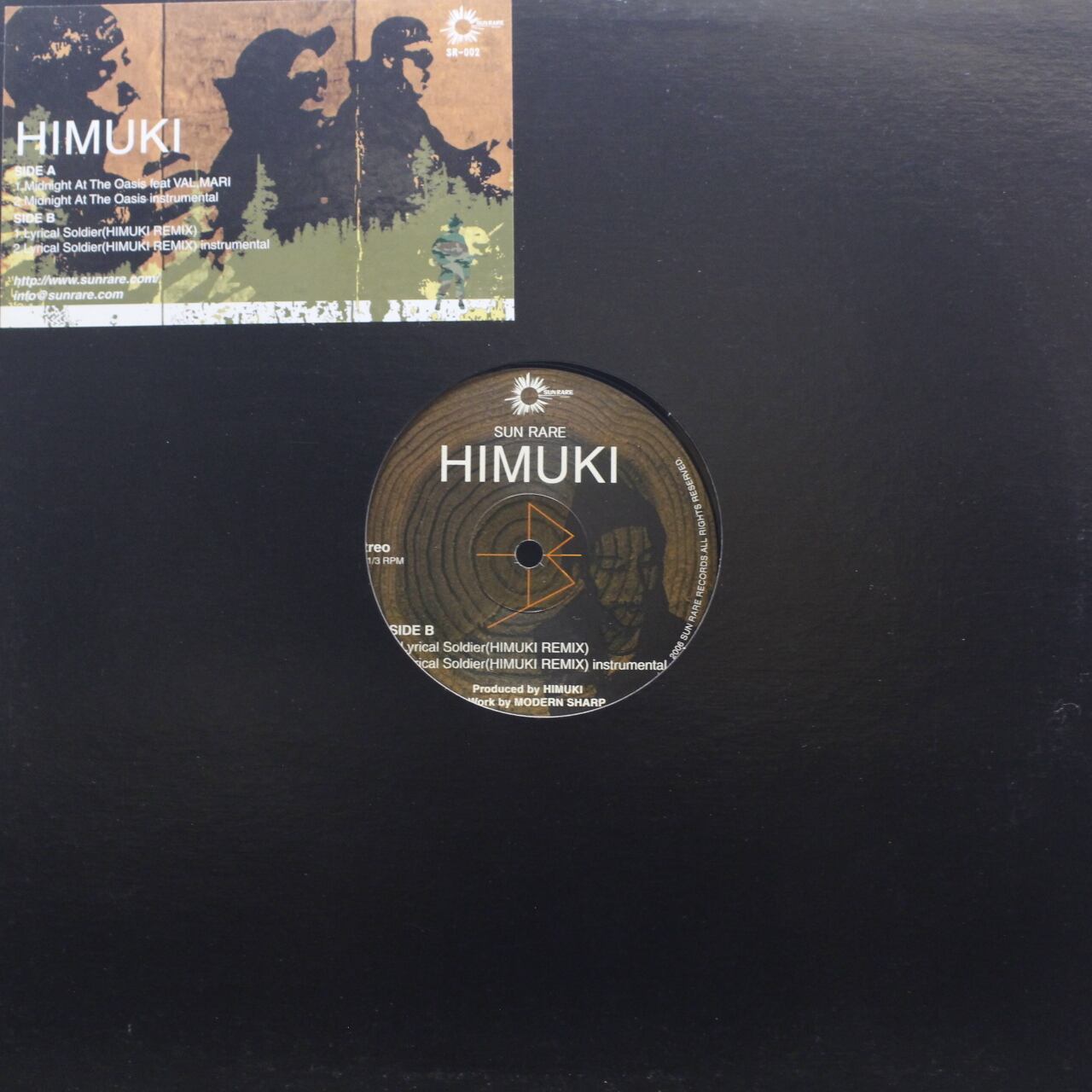 Himuki / Midnight At The Oasis [SR-002] - 画像1