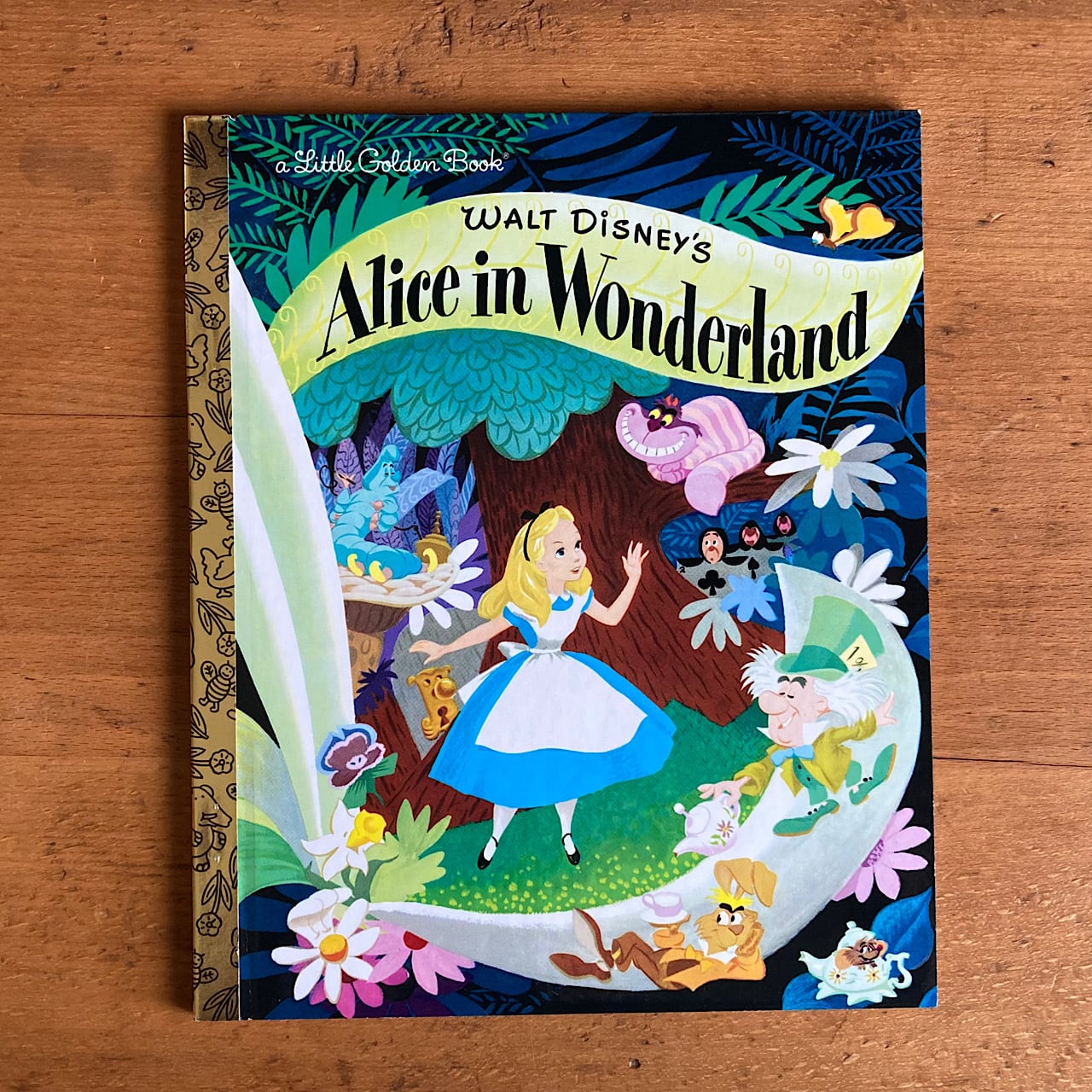 Walt Disney's Alice in Wonderland (Disney Classic) (Little Golden