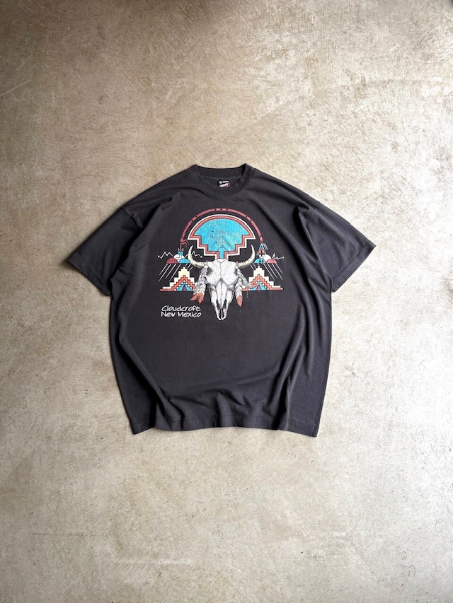 USA製 80's Velva Sheen PRINT RINGER T-SHIRTS “KENT”
