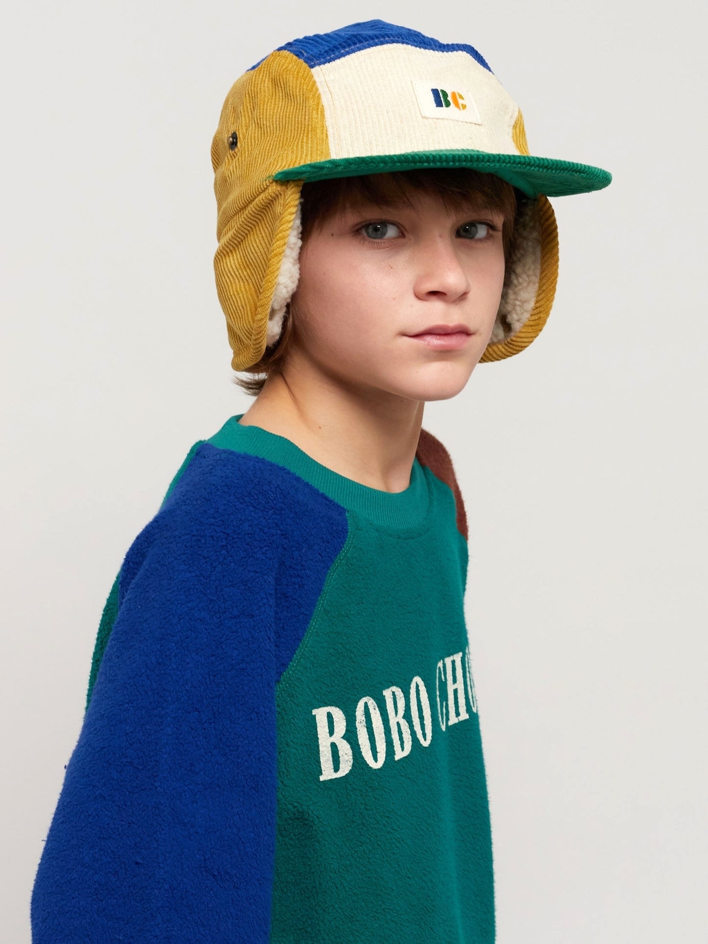 即納» BOBO CHOSES Corduroy Color Block cap | 子供服 capucapu 即納» BOBO CHOSES Corduroy Color Block cap | 子供服 capucapu