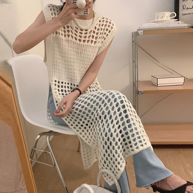 ワンピース 2022年新作 レディース ベストワンピース ニットワンピ レトロ