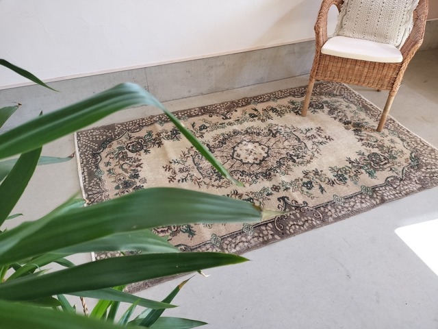 Turkish rug 203✕121cm No.391