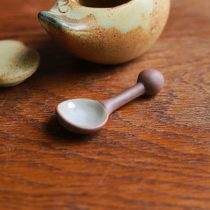 北欧感じる、陶器の鳥のシュガーポット