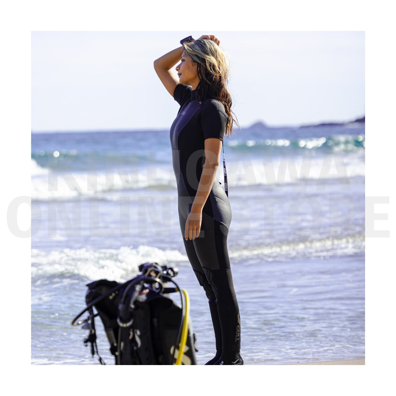 B.E. 3mmスキンシーガル ウィメンズ GULL ガル ウエットスーツ