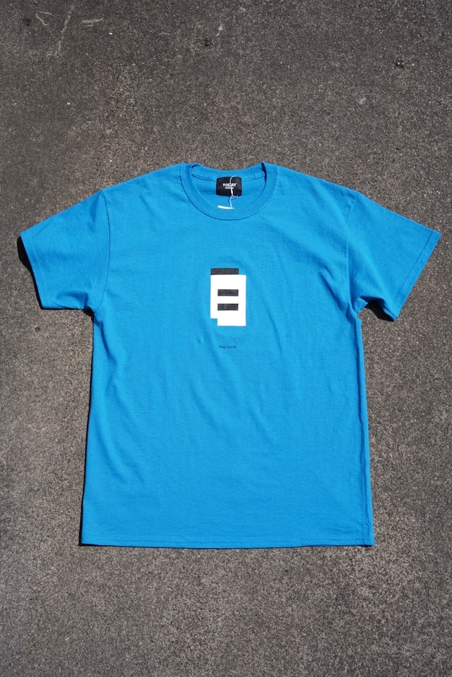 TODAY edition / Block #02 SS Tee(BLUE)