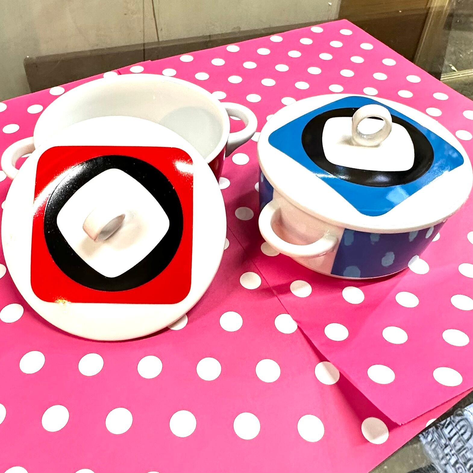 レトロなフタ付きスープボウル | GIFTSHOP OTAFUKU