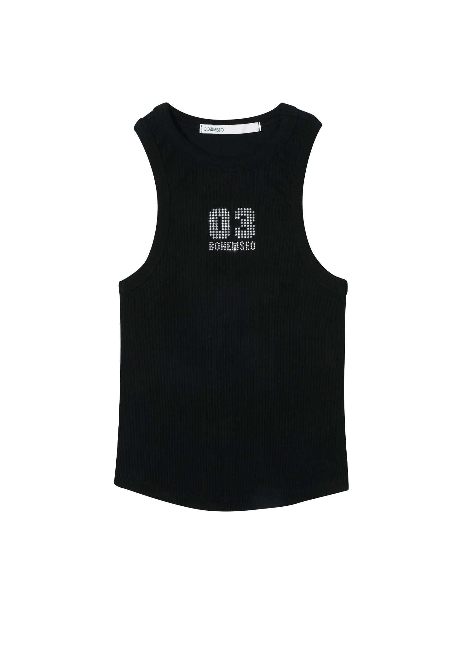BOHEMIAN SEOUL] 03 BOHEMSEO SLEEVELESS, BLACK 正規品 韓国ブランド 