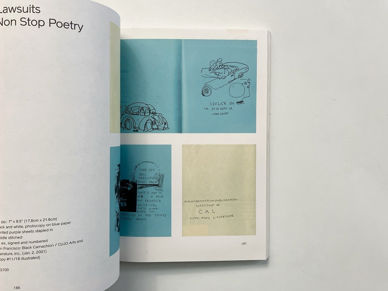 マーク・ゴンザレス Mark Gonzales | Non stop poetry : the zines of