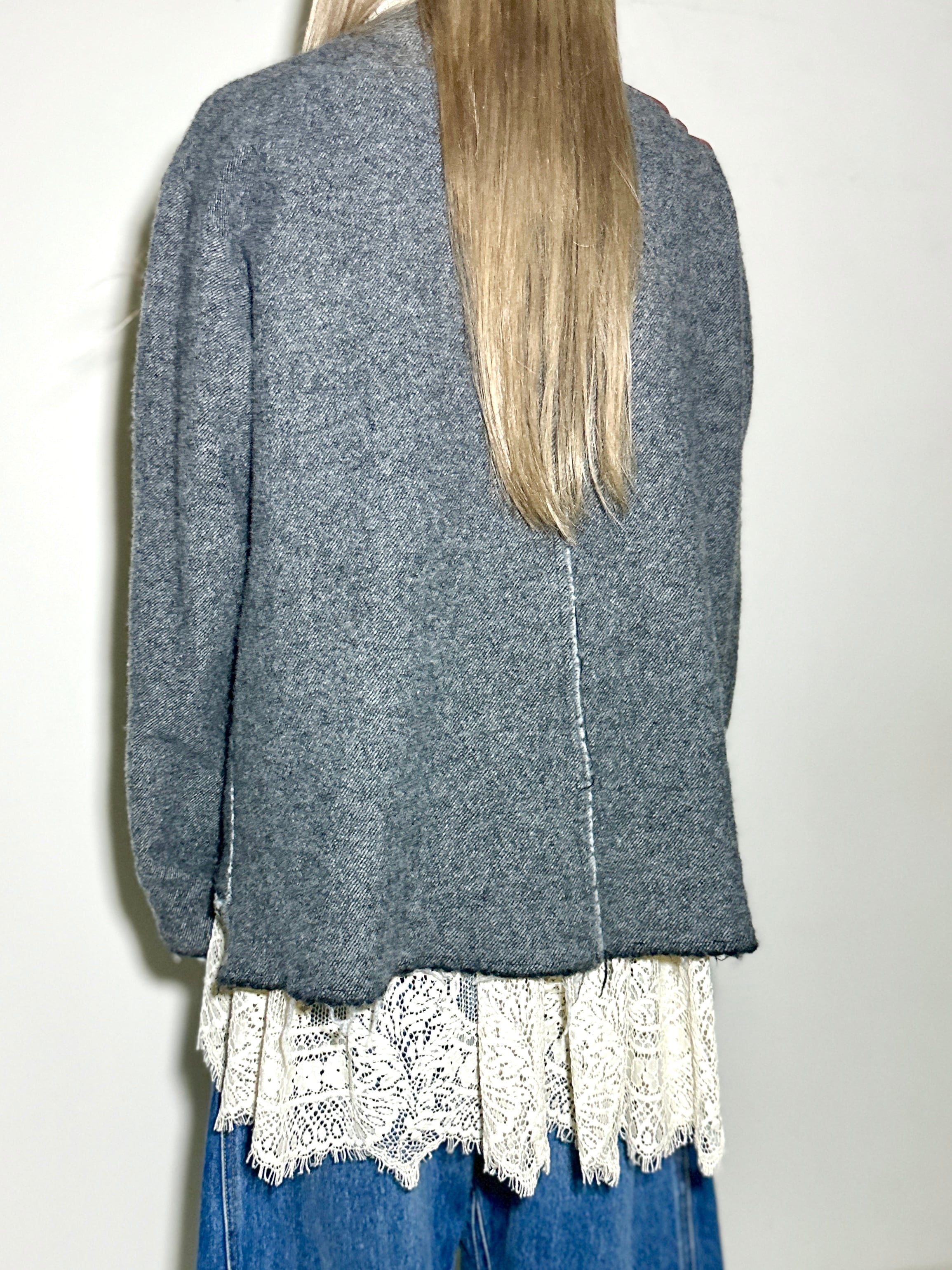 ジャケット・アウター khoki Asymmetric jacket KHOKI [ASYMMETRIC JACKET] | LILLY DEL SALONE
