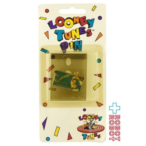 ルーニー・テューンズ ワイリー・コヨーテ＆ロード・ランナー ピン ピンズ ピンバッジ 台紙付 未開封