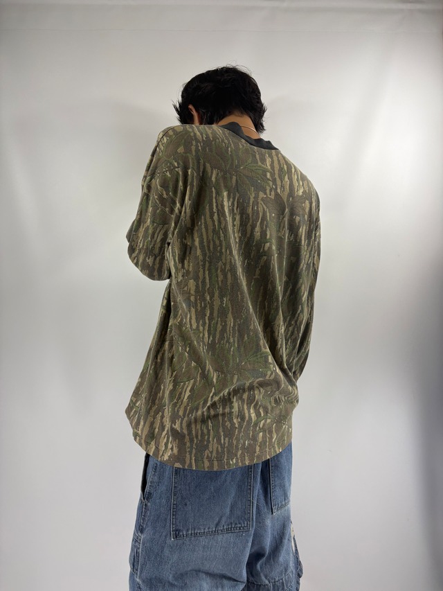 Real Tree Camouflage Long Sleeve Tee