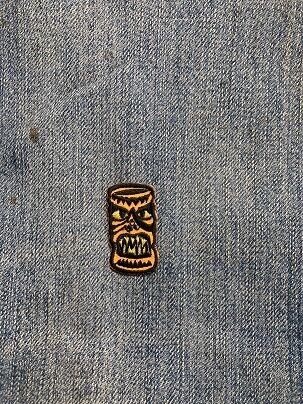 ポリネシアン デザイン ティキ TIKI アップリケ パッチ FD0538