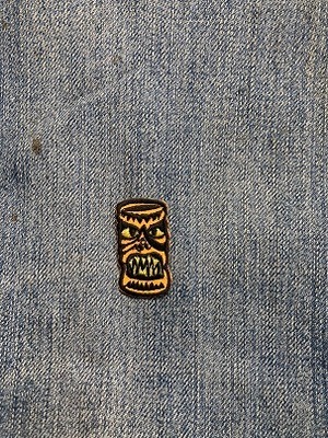 ポリネシアン デザイン ティキ TIKI アップリケ パッチ FD0538