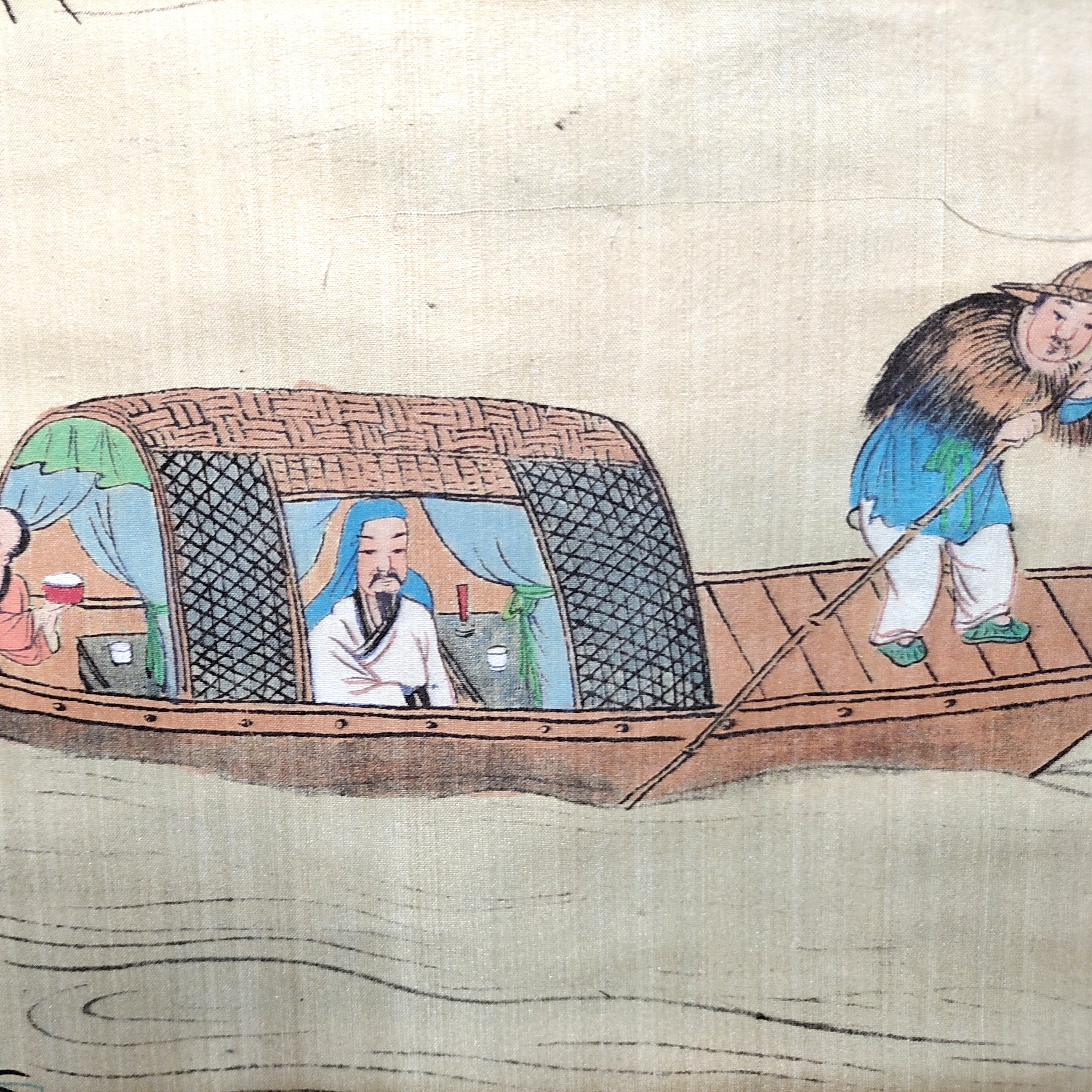 掛軸・山水画・No.230426-26・梱包サイズ80 | リサイクルショップ宝さがし
