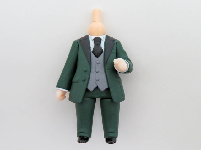 再入荷　ねんどろいどもあ きせかえウエディング エレガントVer. 体パーツ タキシード グリーン