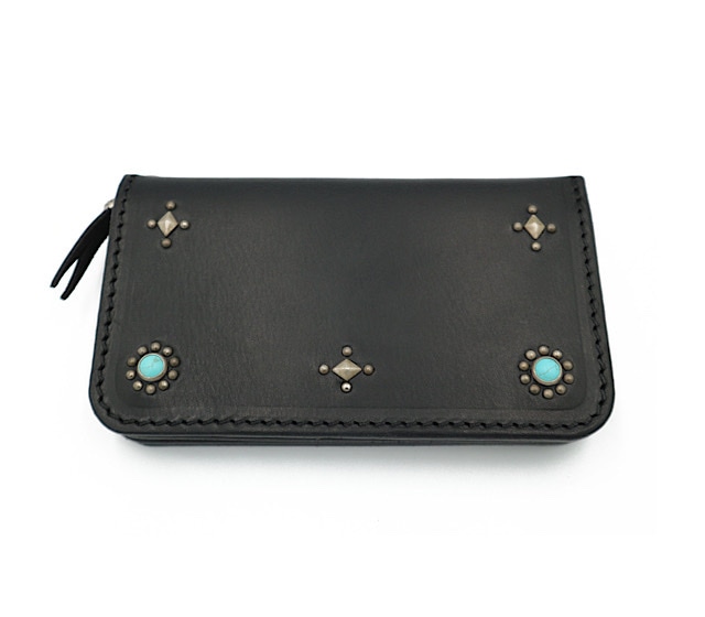 7inch STUDS WALLET (CROSS & SUN)