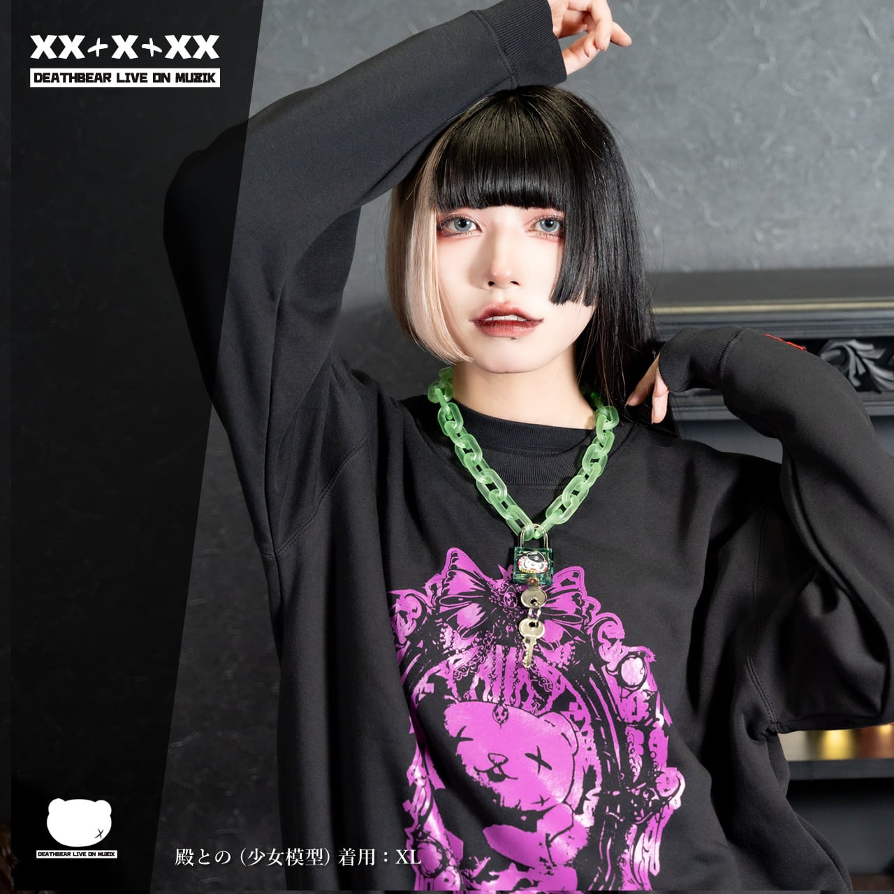 ACCESSORIES】アクリルチェーンネックレス | DEATHBEAR LIVE ON MUZIK