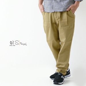 orslow [オアスロウ] BILLY JEAN [01-5560-40] ビリージーン・パンツ・チノパンツ・MEN'S[2021AW]