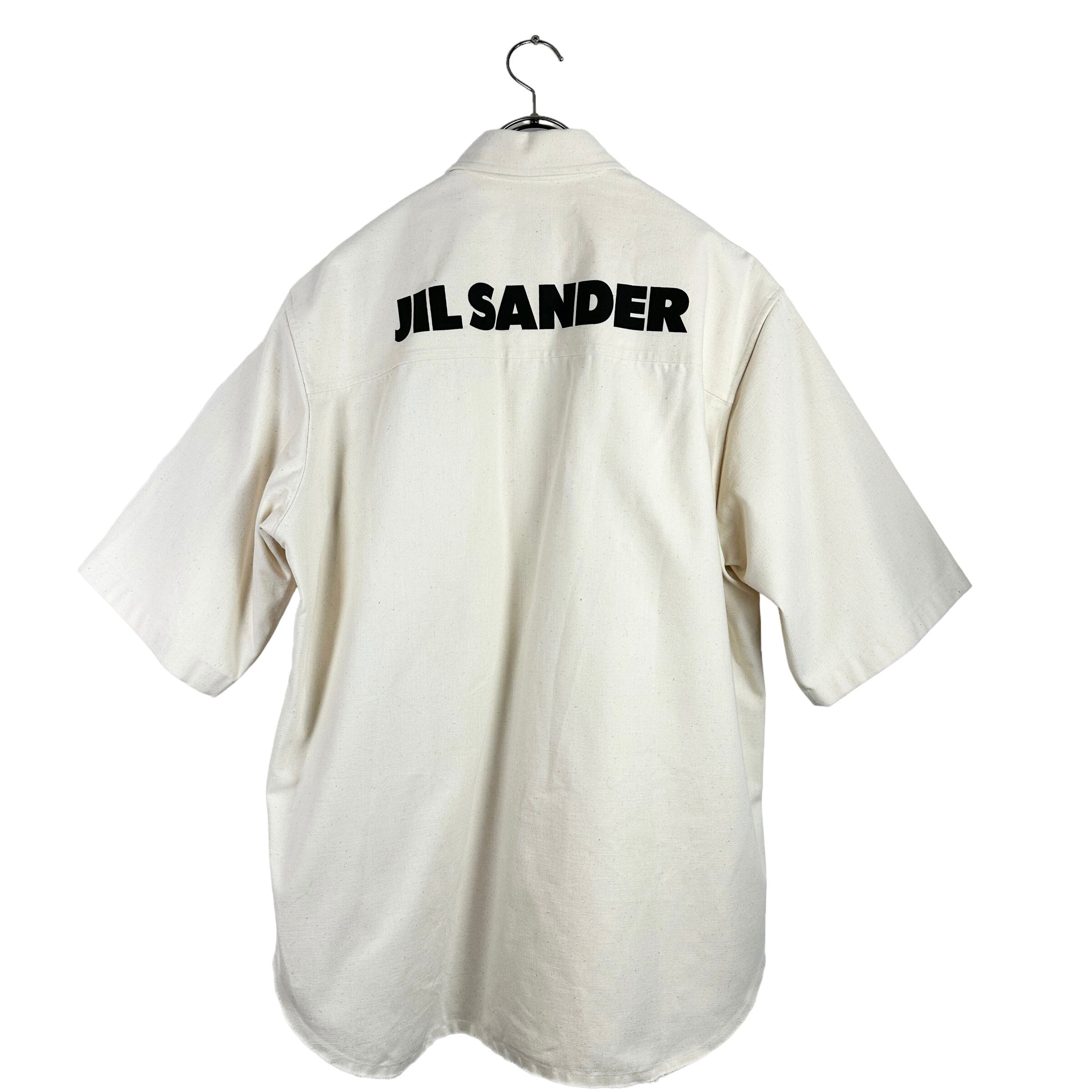 JIL SANDER（ジルサンダー）open collar no bottom shirt (beige
