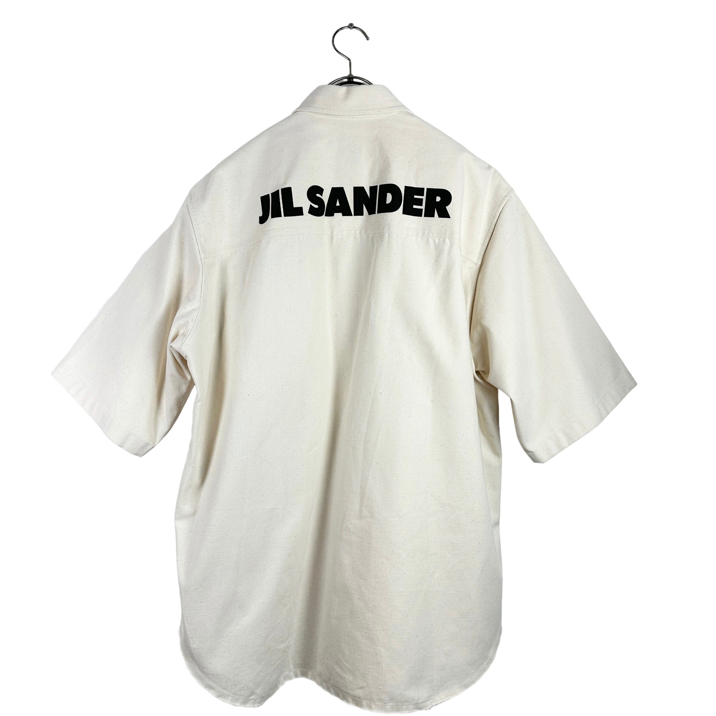 JIL SANDER（ジルサンダー）open collar no bottom shirt (beige)-