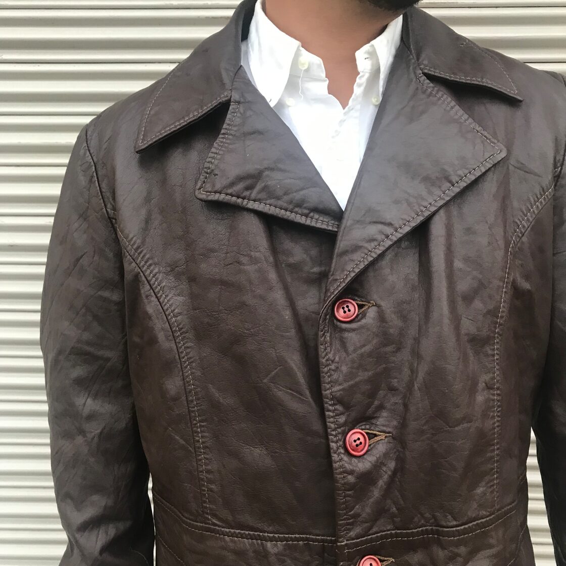 Schott カーコート レザー テーラードジャケット 本革 ヴィンテージ  