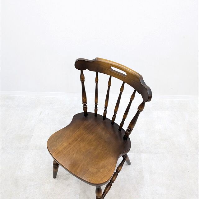 飛騨産業家具/HIDA]ウィンザースタイルダイニングチェア（在庫4脚